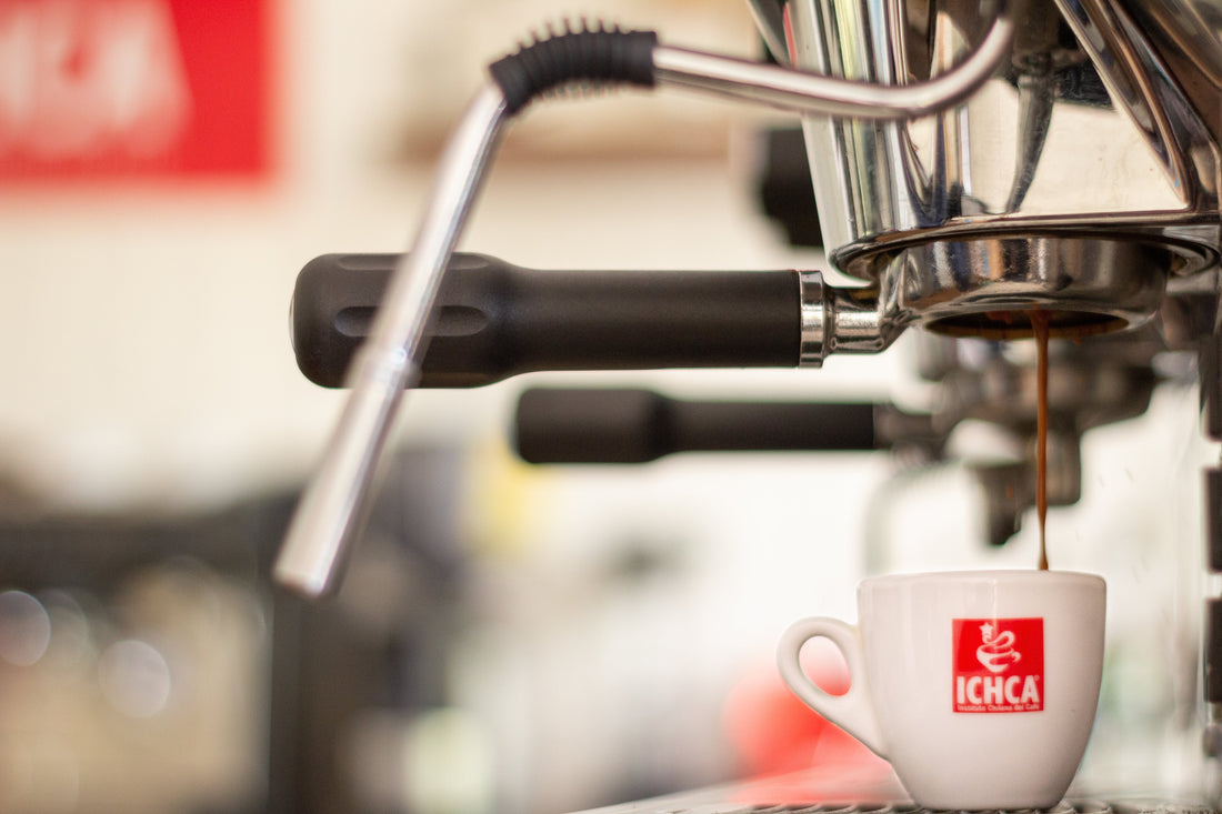 Práctica de café en el Taller de Barista Inicial de ICHCA