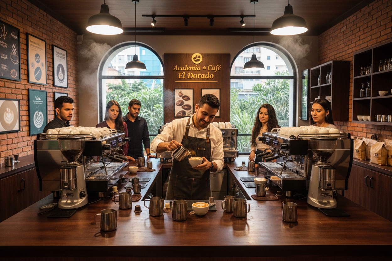 Taller de Latte Art ICHCA® - Sala de Clases